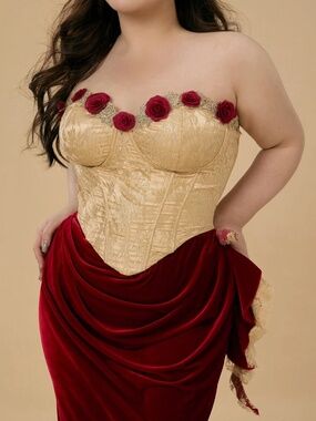 Lacemade Wild Rosa in Spain Corset Dress